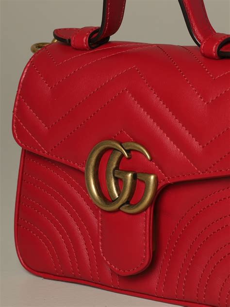 red gucci cross bag|crossbody gucci side bag.